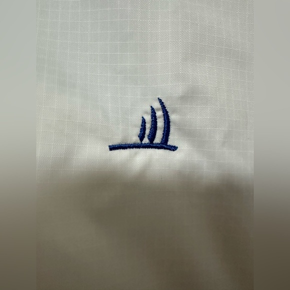 Ponant France White Nylon Hoodie Jacket size M - Picture 11 of 15